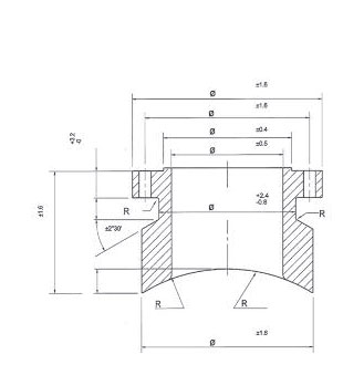 Self Reinforcing Long Welding Neck Flanges